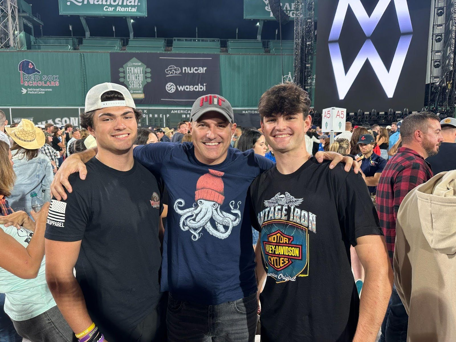 Chris Bright with family